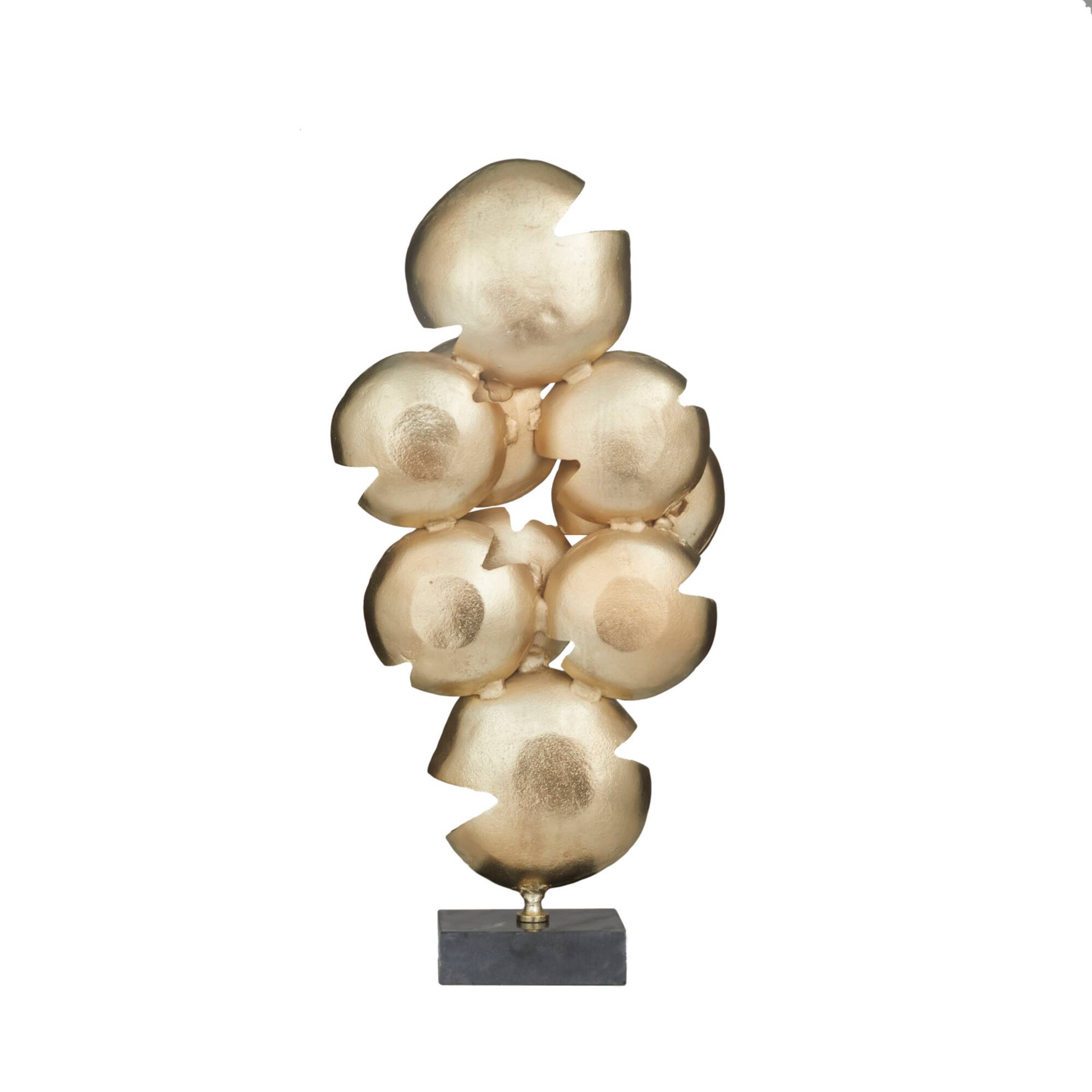 CosmoLiving by Cosmopolitan 31.5" Aluminum Glam Sculpture